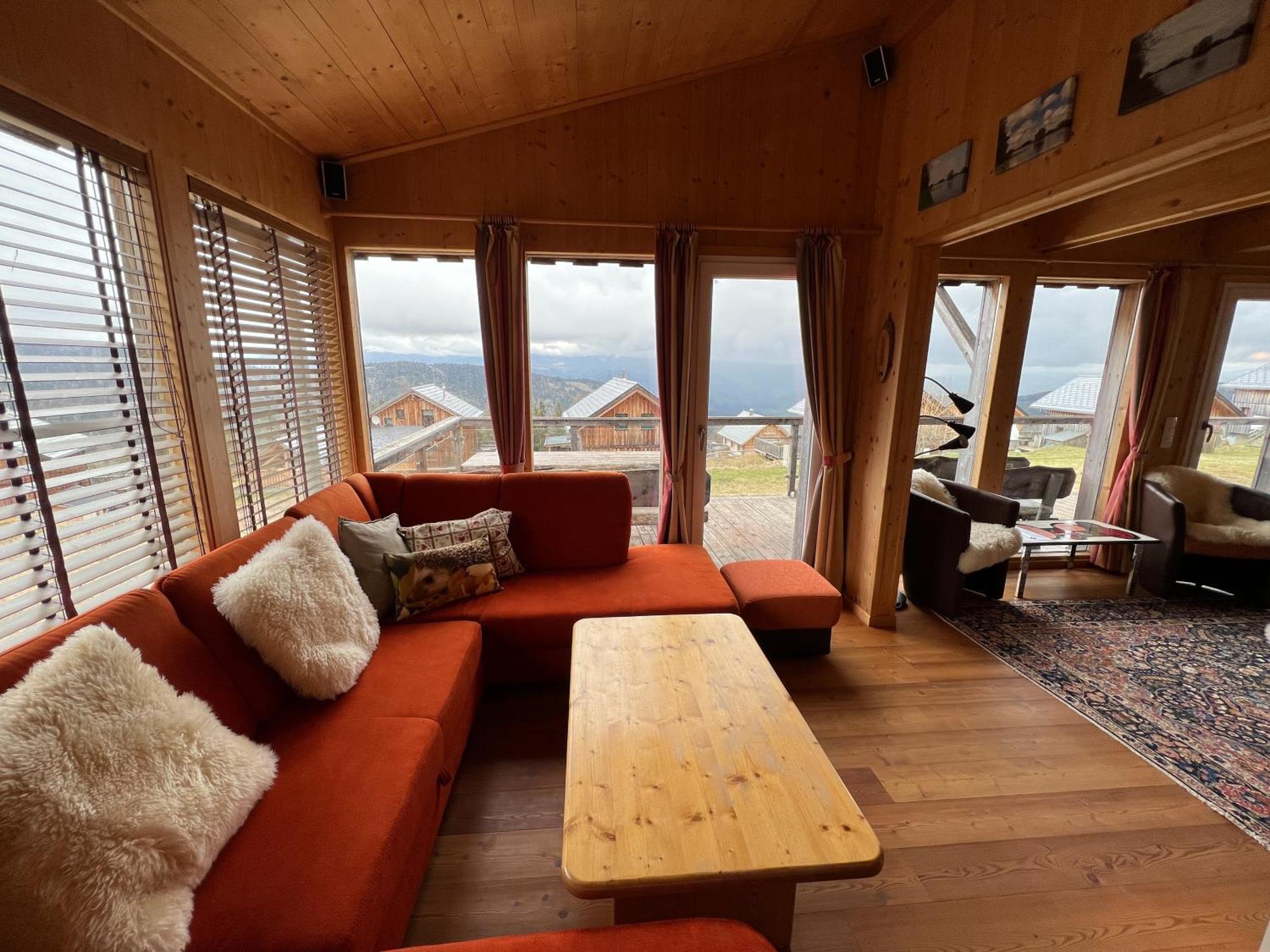 1A Chalet '4 Jahreszeiten' Ski Fahren Und Jacuzzi Mit Aussicht! Bad Sankt Leonhard im Lavanttal Ngoại thất bức ảnh