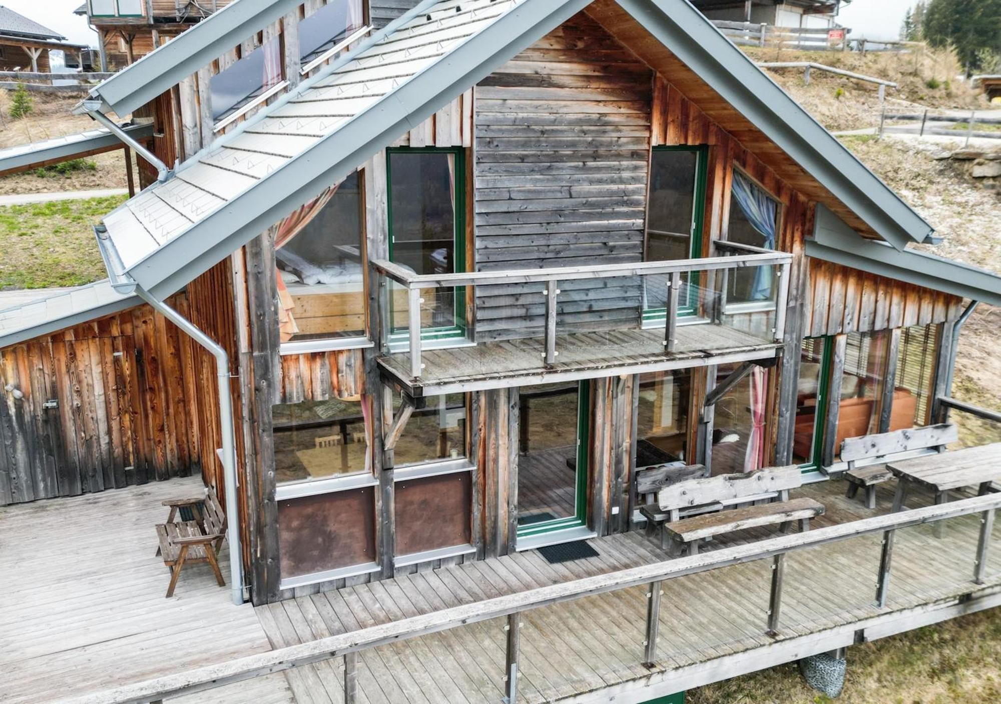 1A Chalet '4 Jahreszeiten' Ski Fahren Und Jacuzzi Mit Aussicht! Bad Sankt Leonhard im Lavanttal Ngoại thất bức ảnh