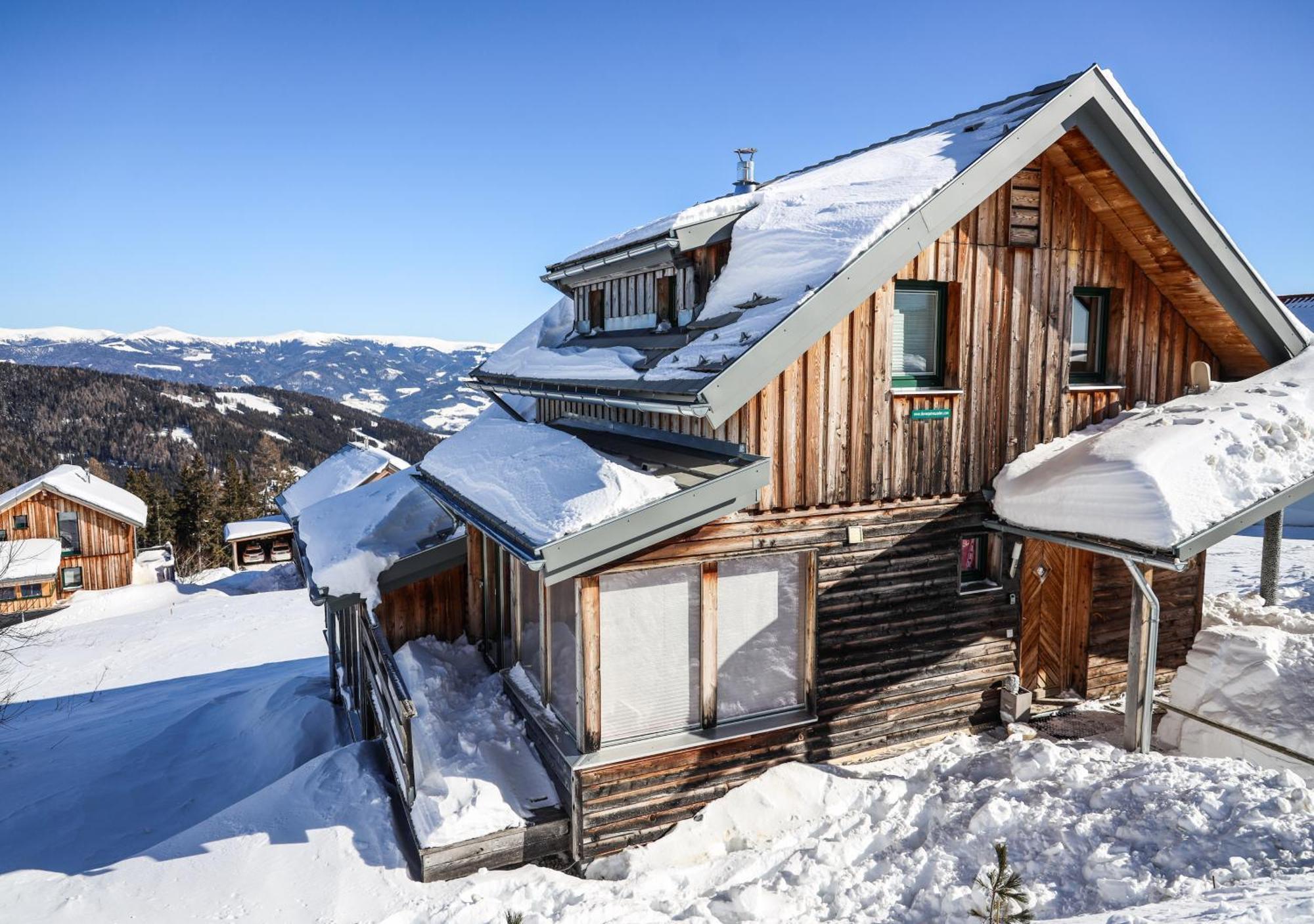 1A Chalet '4 Jahreszeiten' Ski Fahren Und Jacuzzi Mit Aussicht! Bad Sankt Leonhard im Lavanttal Ngoại thất bức ảnh